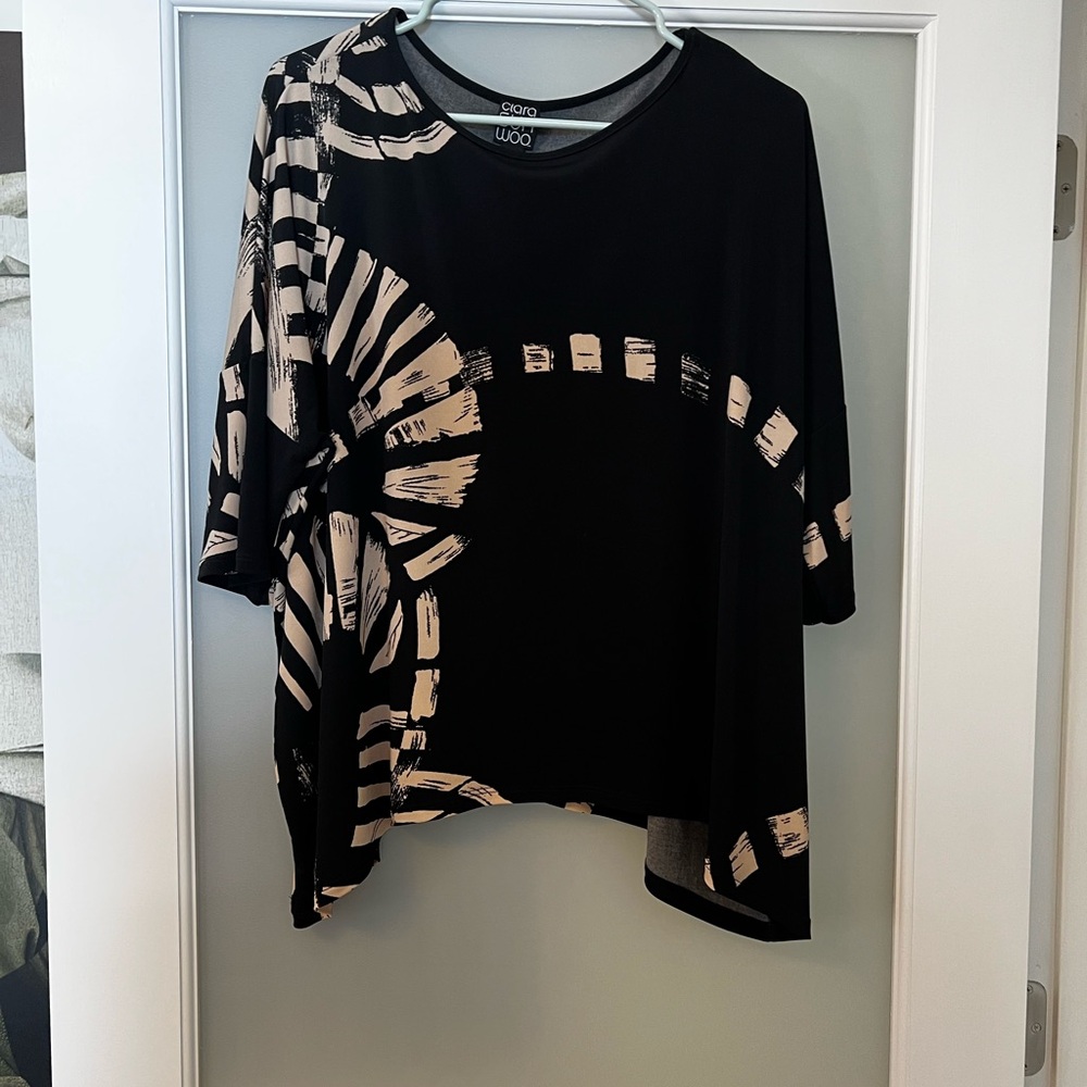 Clara Sun Woo Abstract Pattern Top